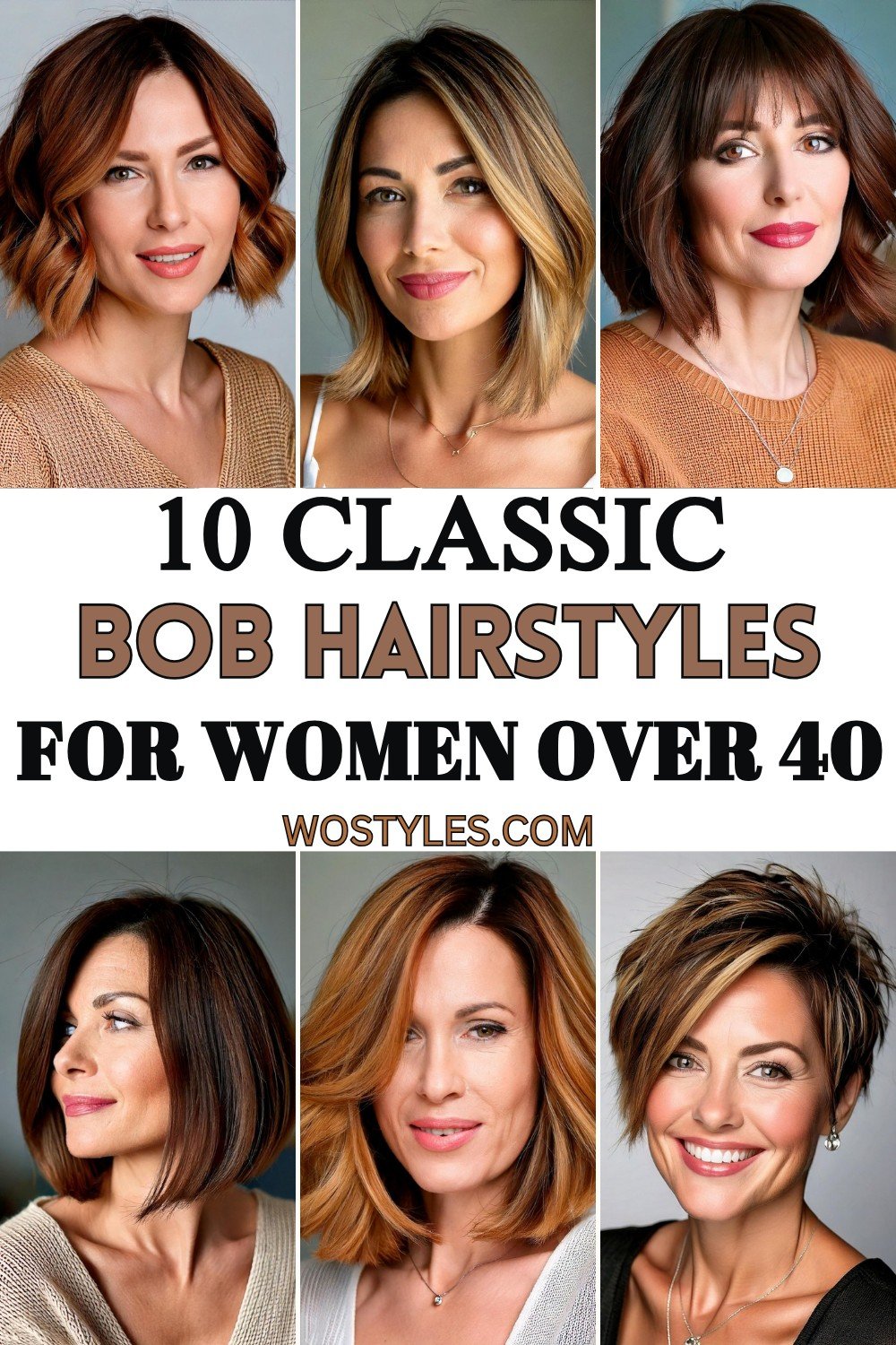 Bob Hairstyles for Women Over 40