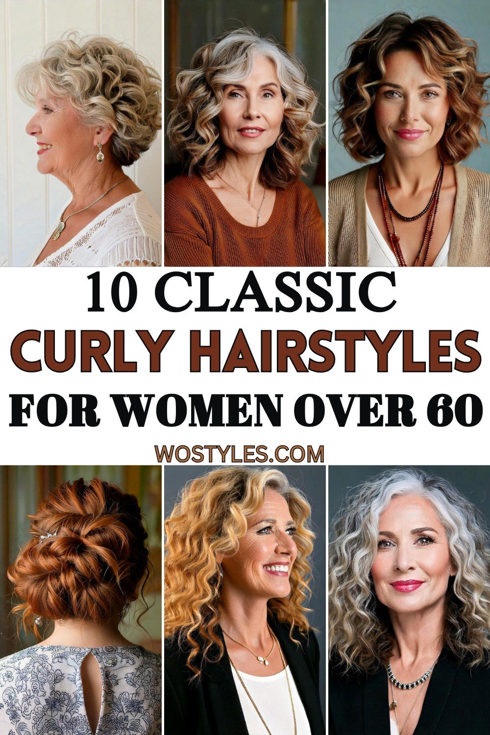 Curly Hairstyles For Women Over 60