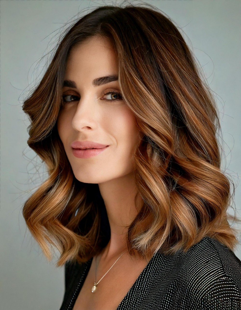 Long Bob (Lob) with Subtle Waves