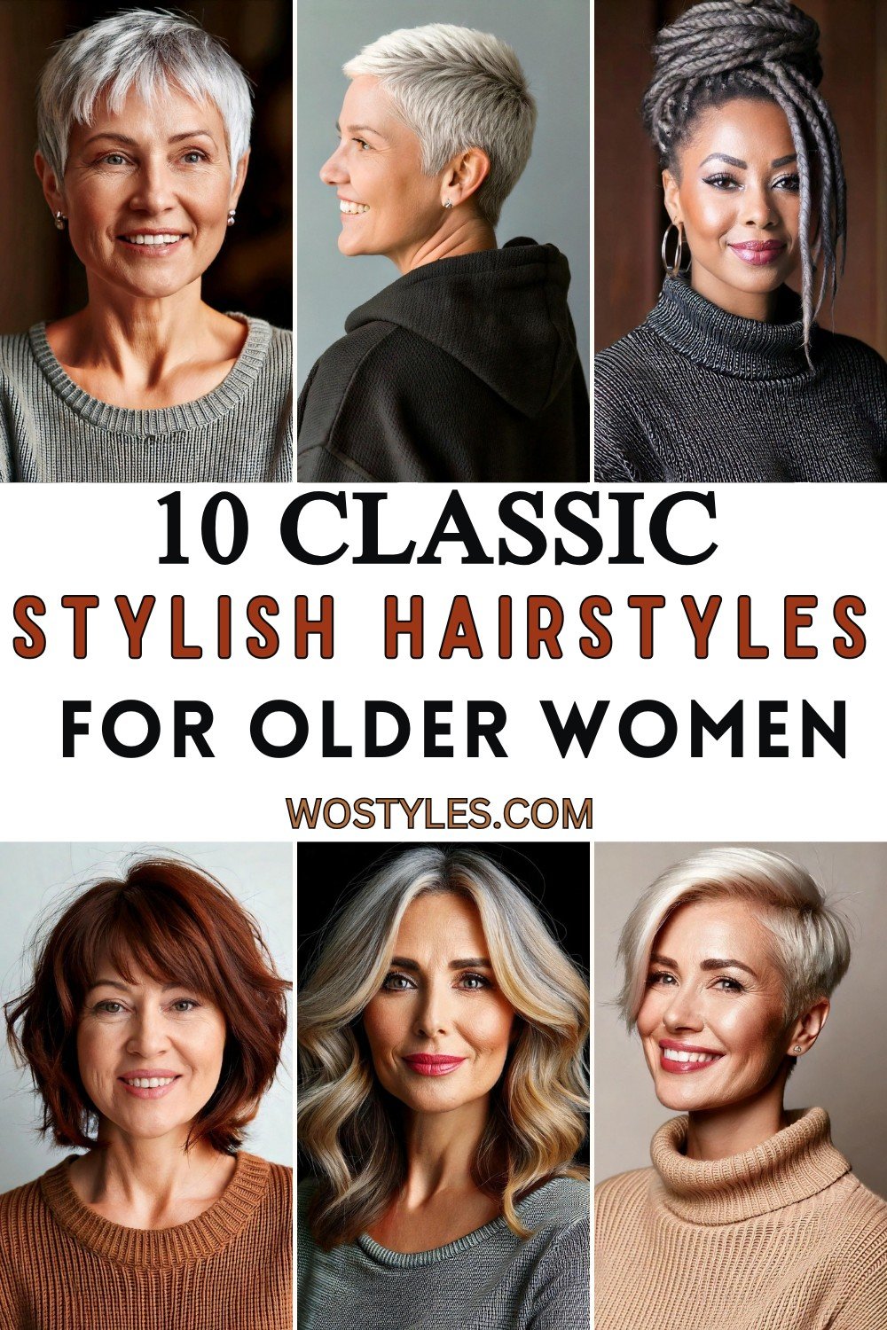 Stylish Hairstyles For Older Women