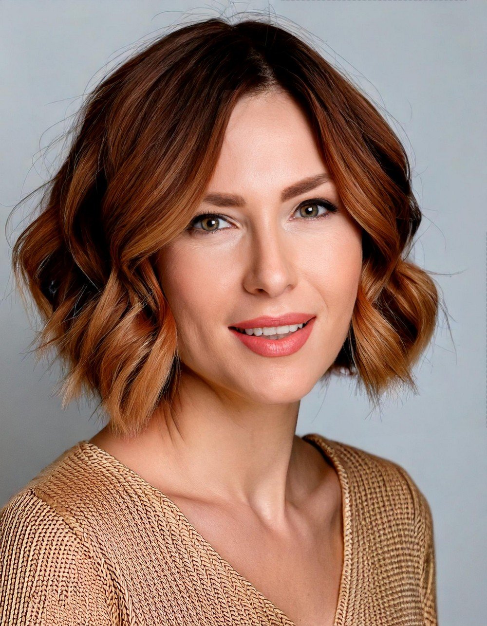 Textured Bob for Thin Hair