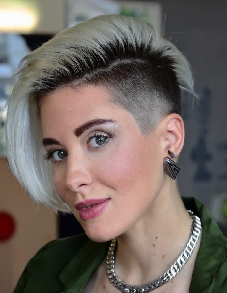 10 Short Hair Iconic Pixie Bob Undercuts & Styles