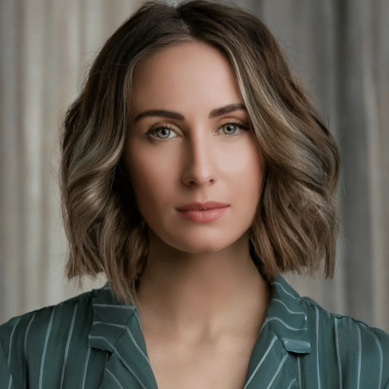 10 Flattering Hairstyles For Every Round Face Shape