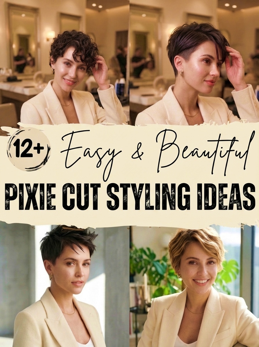 Pixie Cut Styling Ideas