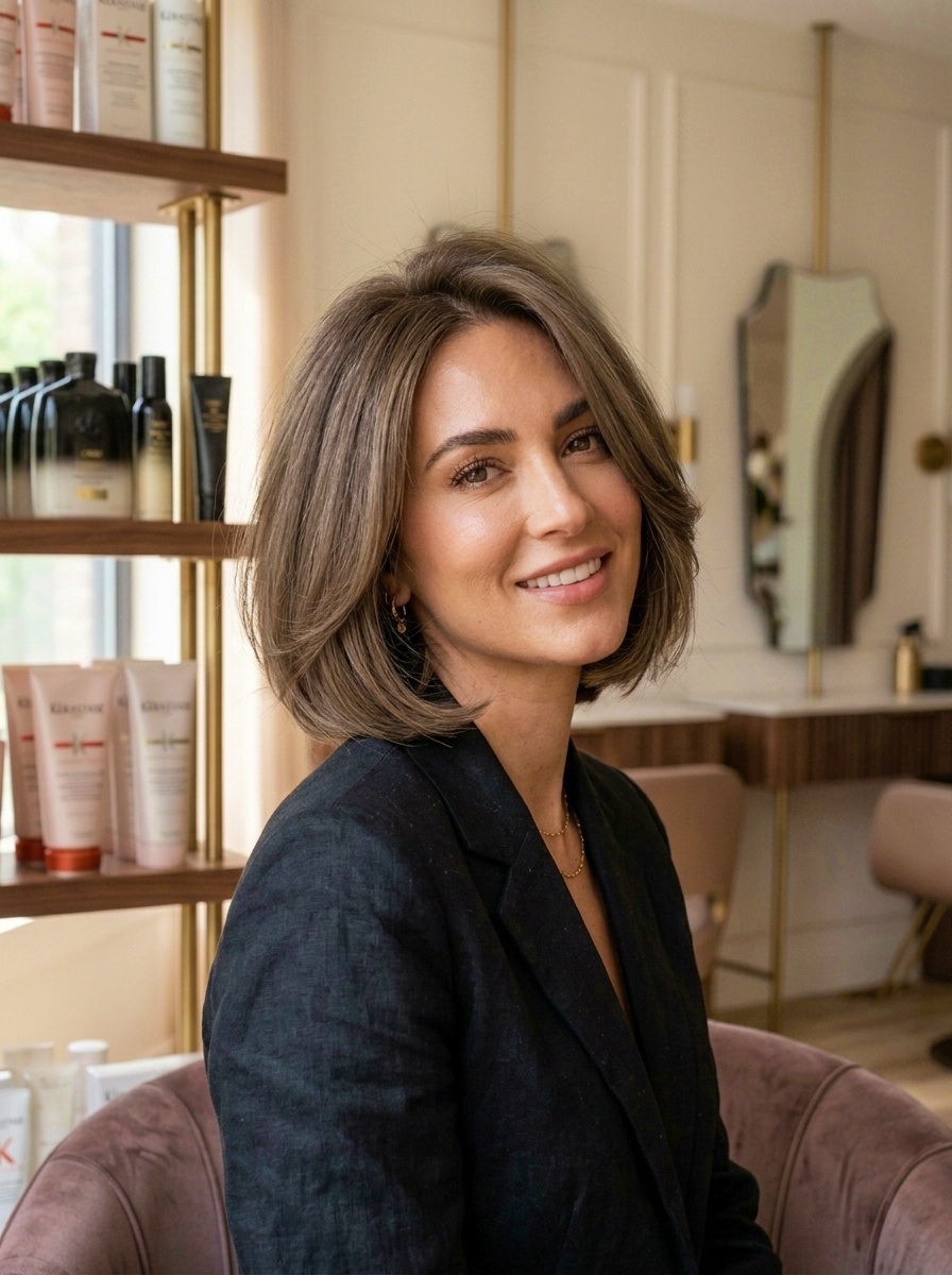 Rounded Luxury Bob