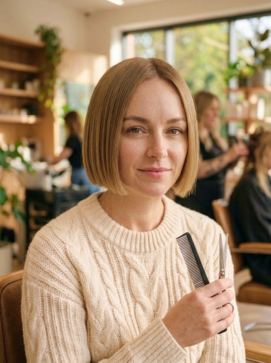 Blunt Bob for Fine Hair