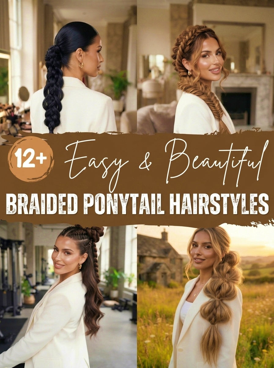 Braided Ponytail Hairstyle