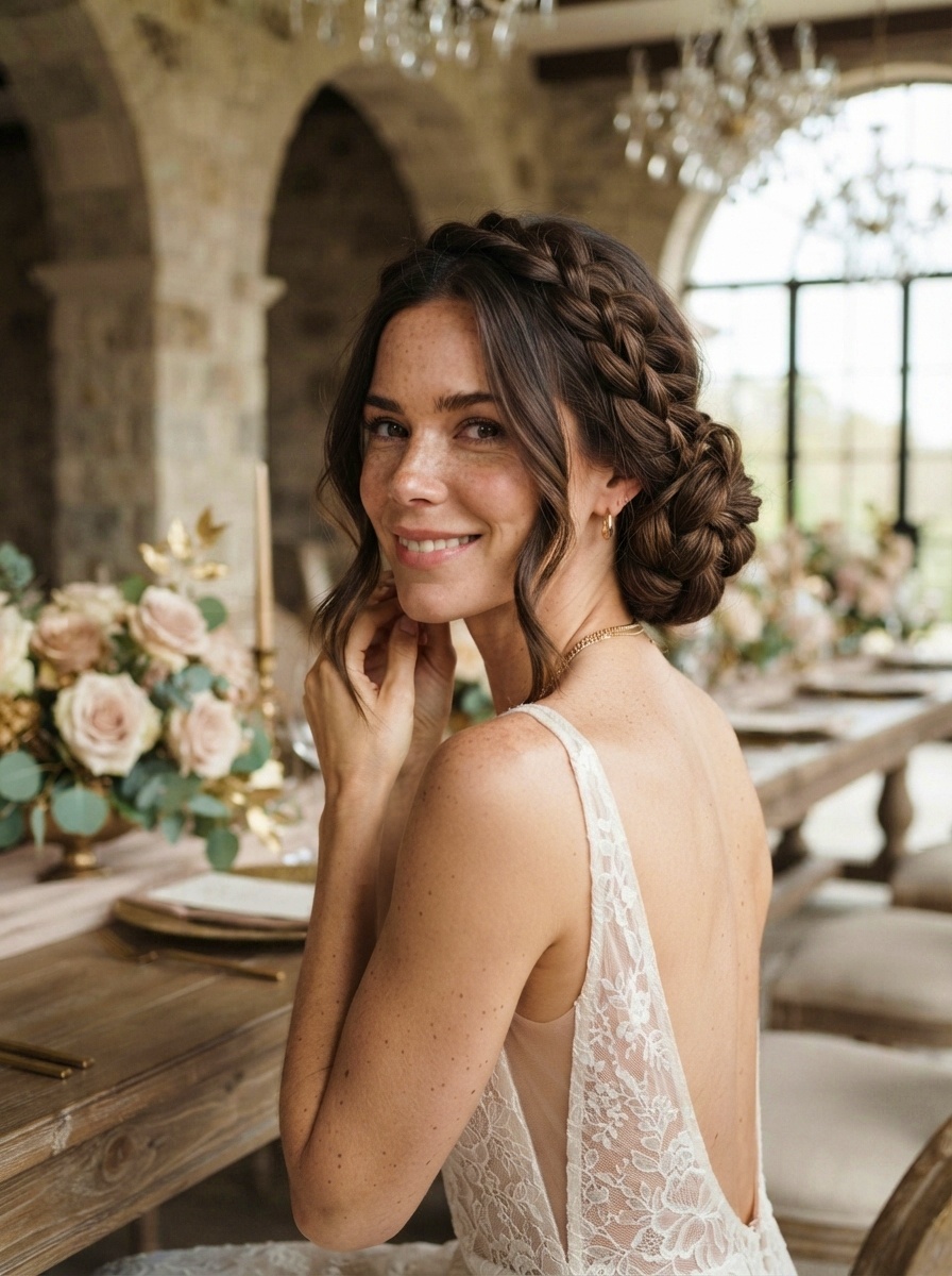 Braided Chignon Hairstyle