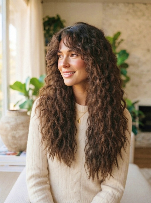 Trendy Crimp Waves Hair Ideas