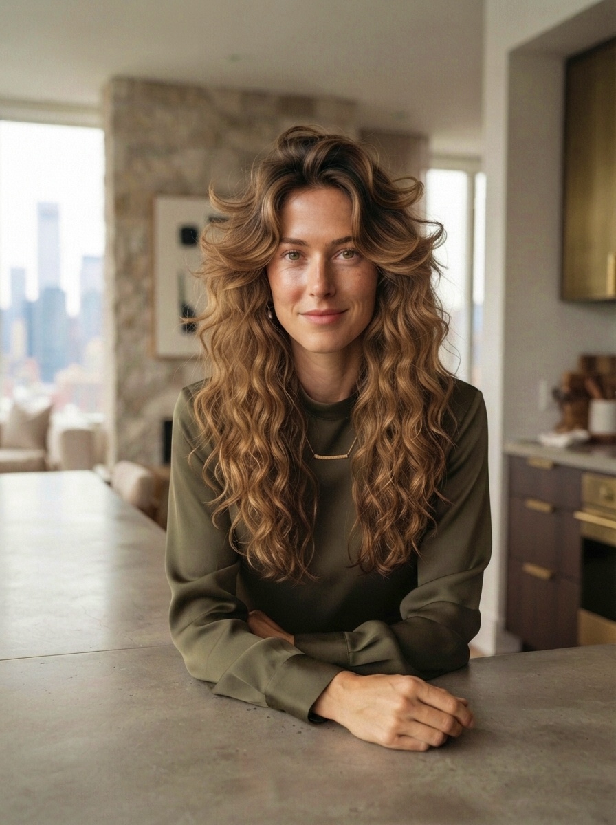 Butterfly Curl Layers