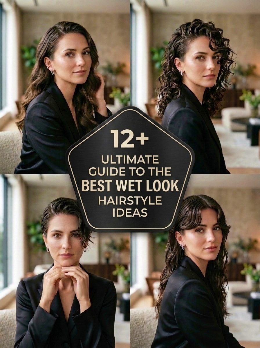 Ultimate Guide to the Best Wet Look Hairstyle Ideas