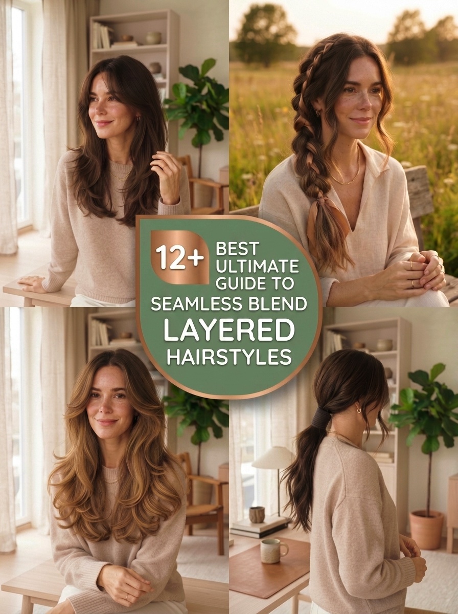 Best Ultimate Guide to Seamless Blend Layered Hairstyles
