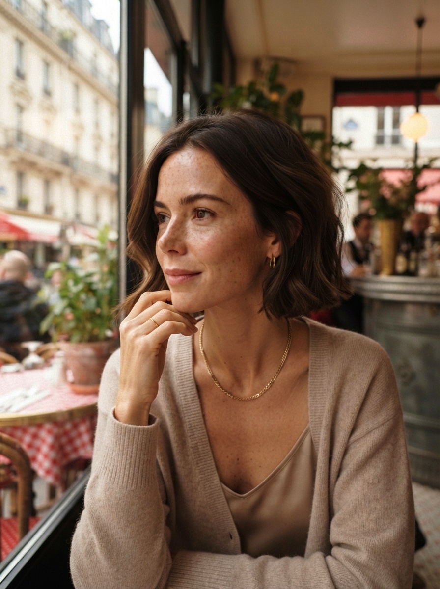 Airy French Bob Layers