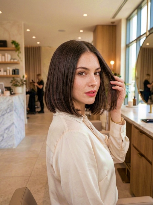 Sleek & Polished Short Hairstyles