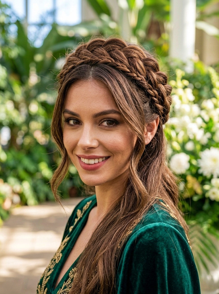 Dramatic Braided Crown