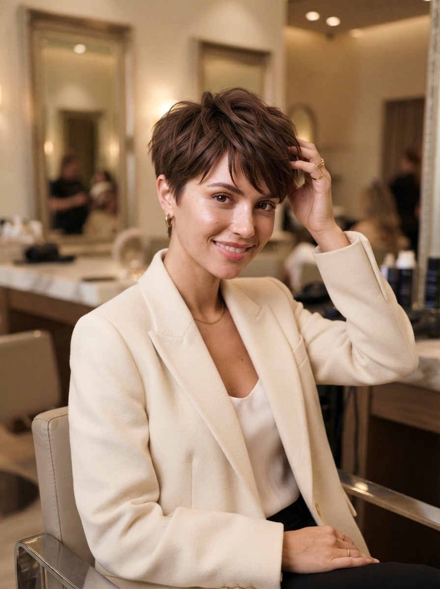 Textured Pixie Cut Styling Ideas