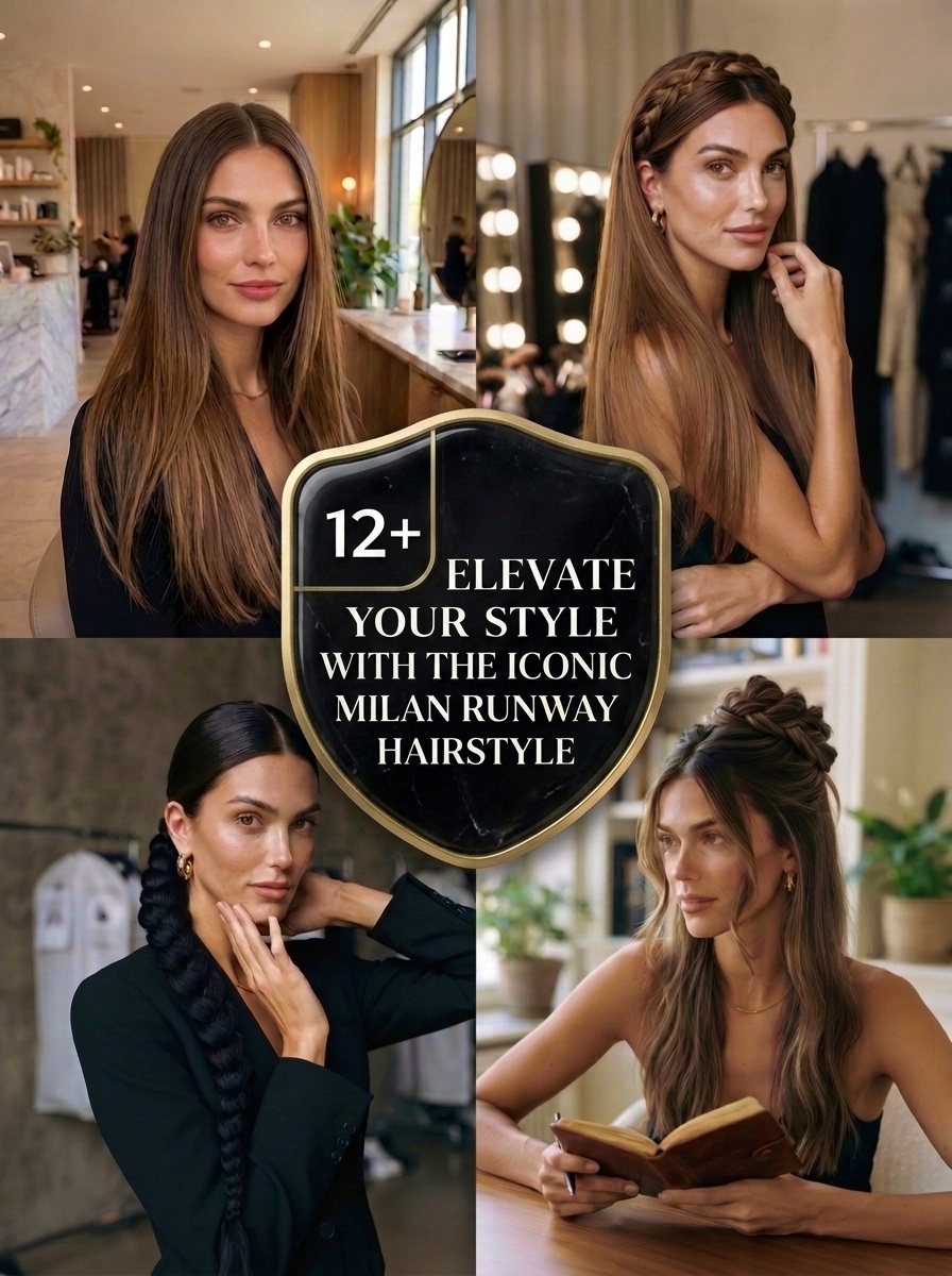 Elevate Your Style with the Iconic Milan Runway Hairstyle
