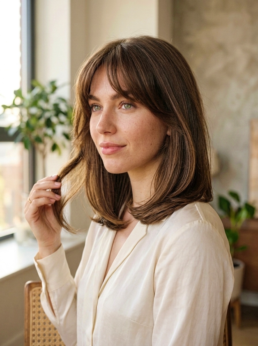 Feather Fringe Curved Lob