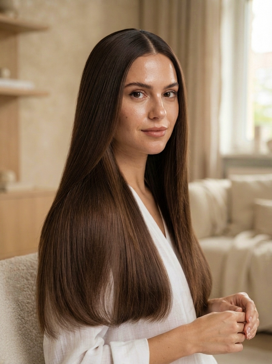 Clean Girl Straight Glass Hair