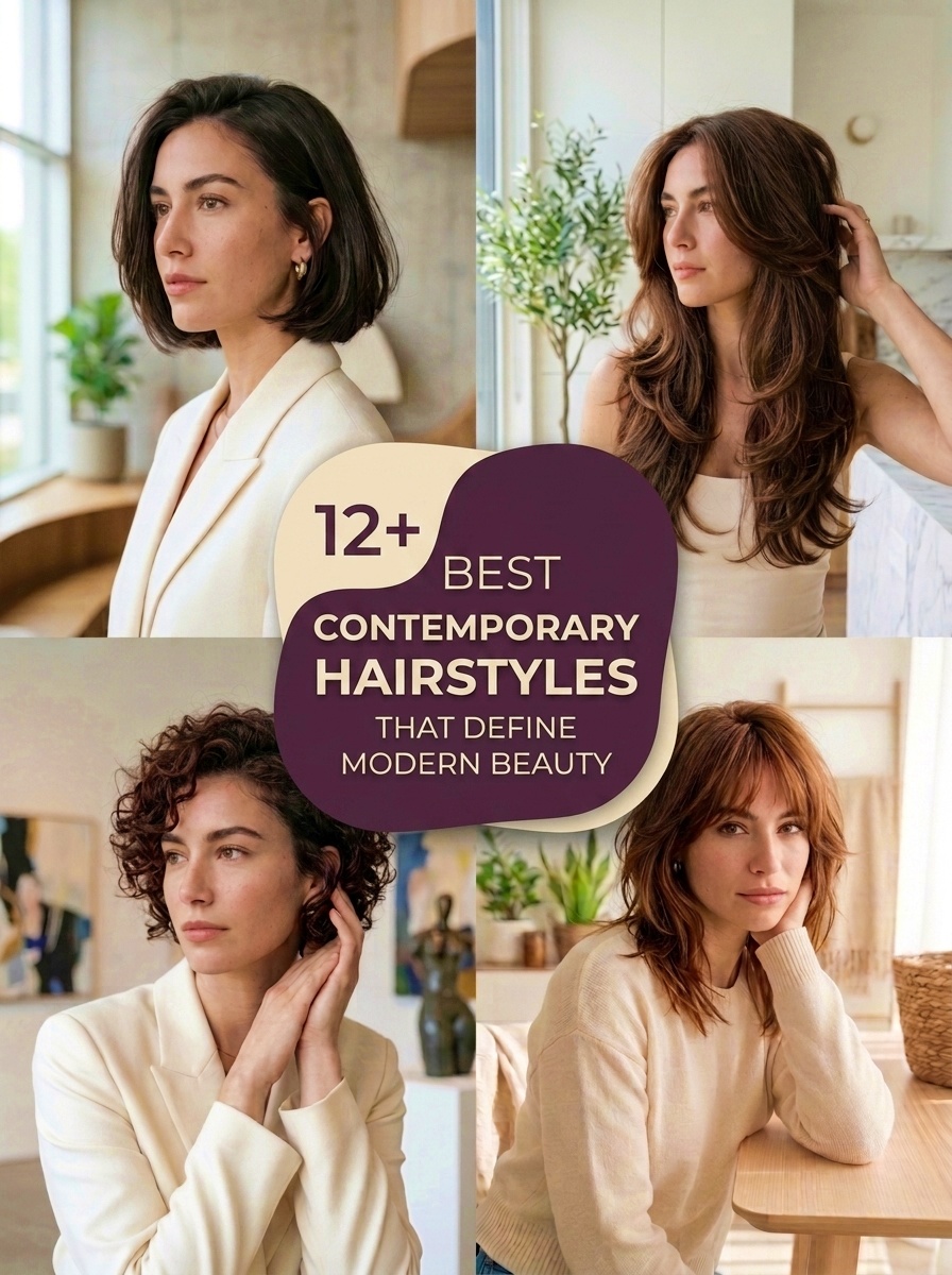 Best Contemporary Hairstyles That Define Modern Beauty