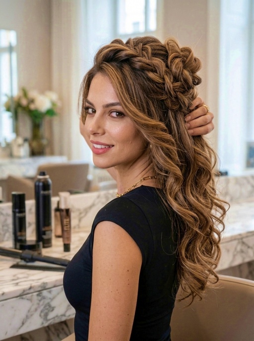 Dramatic Hairstyle