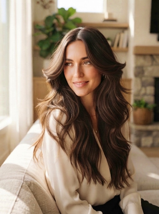 Fluid Layers Hairstyle