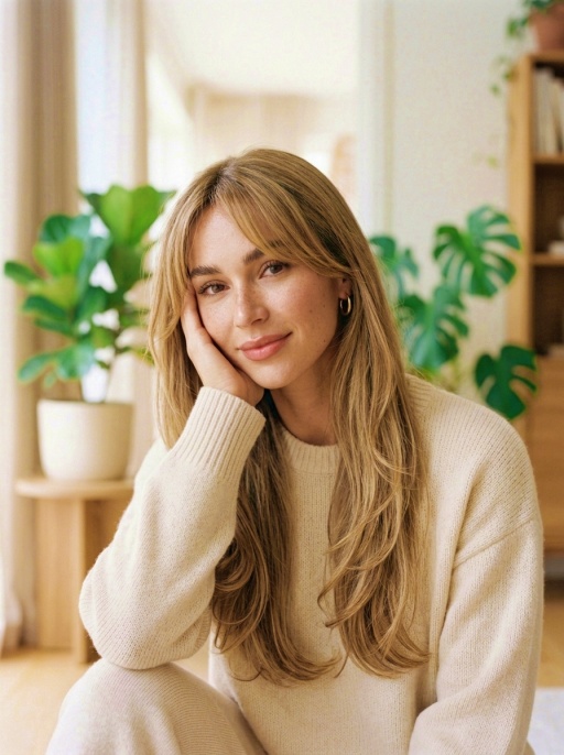 Sophisticated Long Hairstyles for Daily Wear