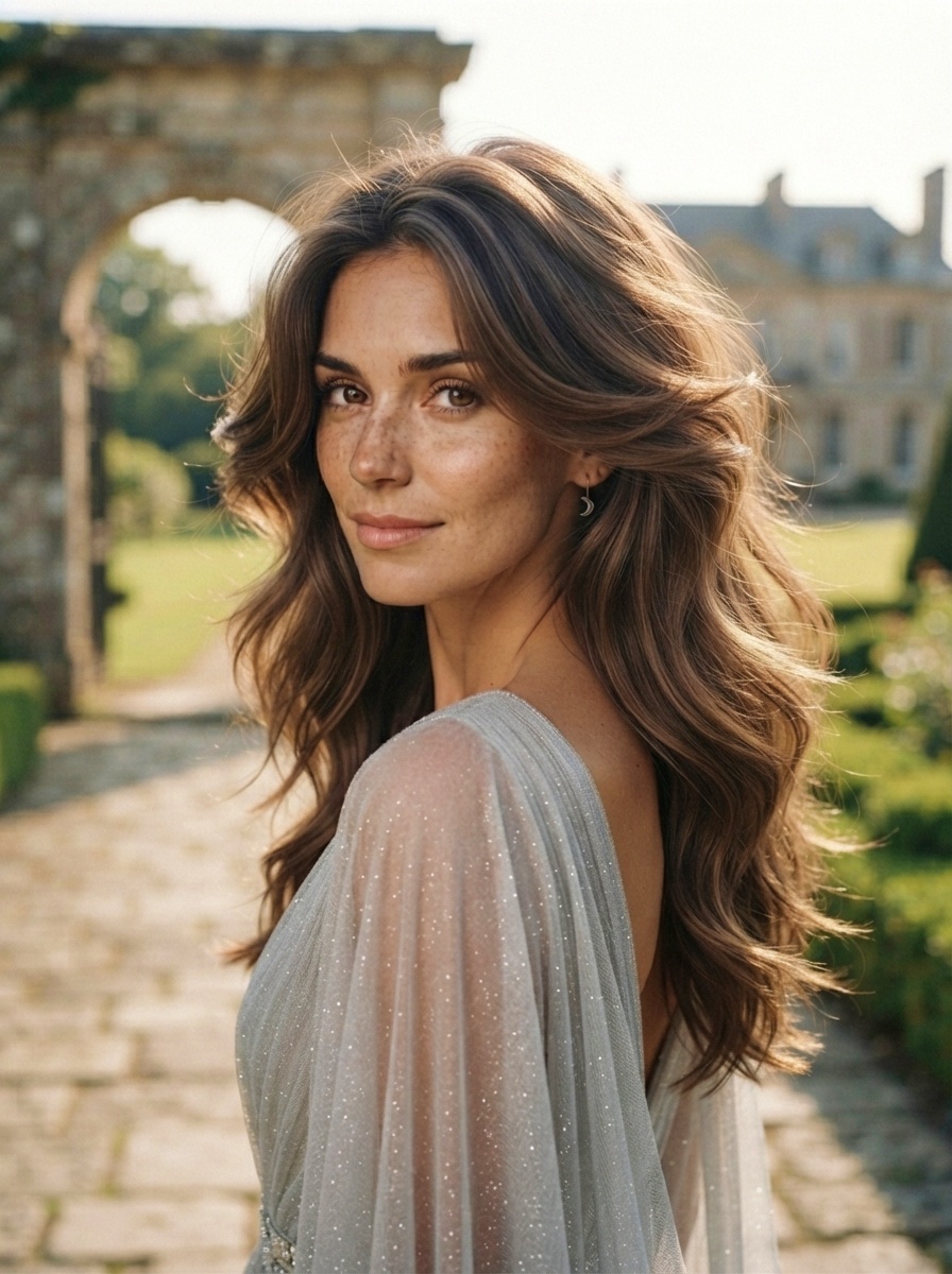 Feather Layer Mystical Hairstyle