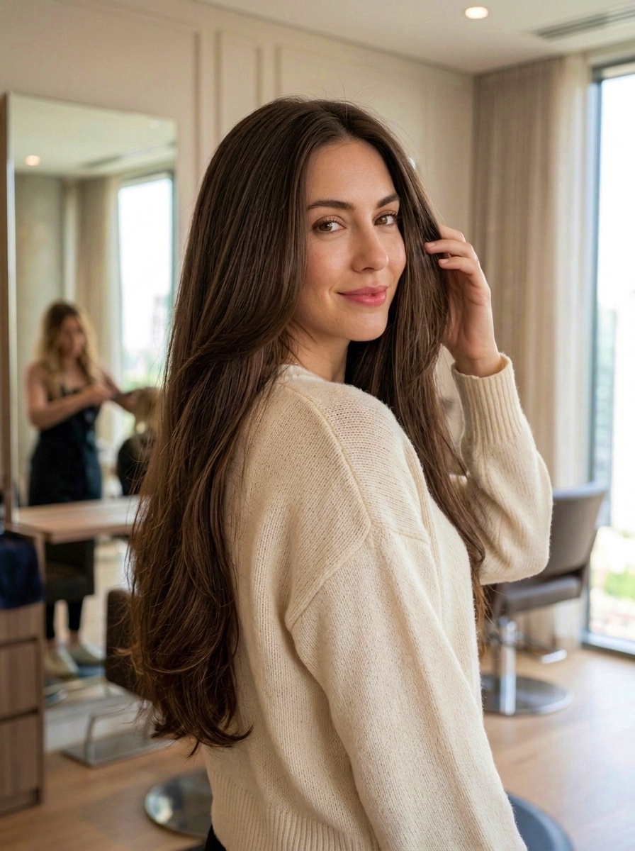 Modern Aesthetic Layered Blowout