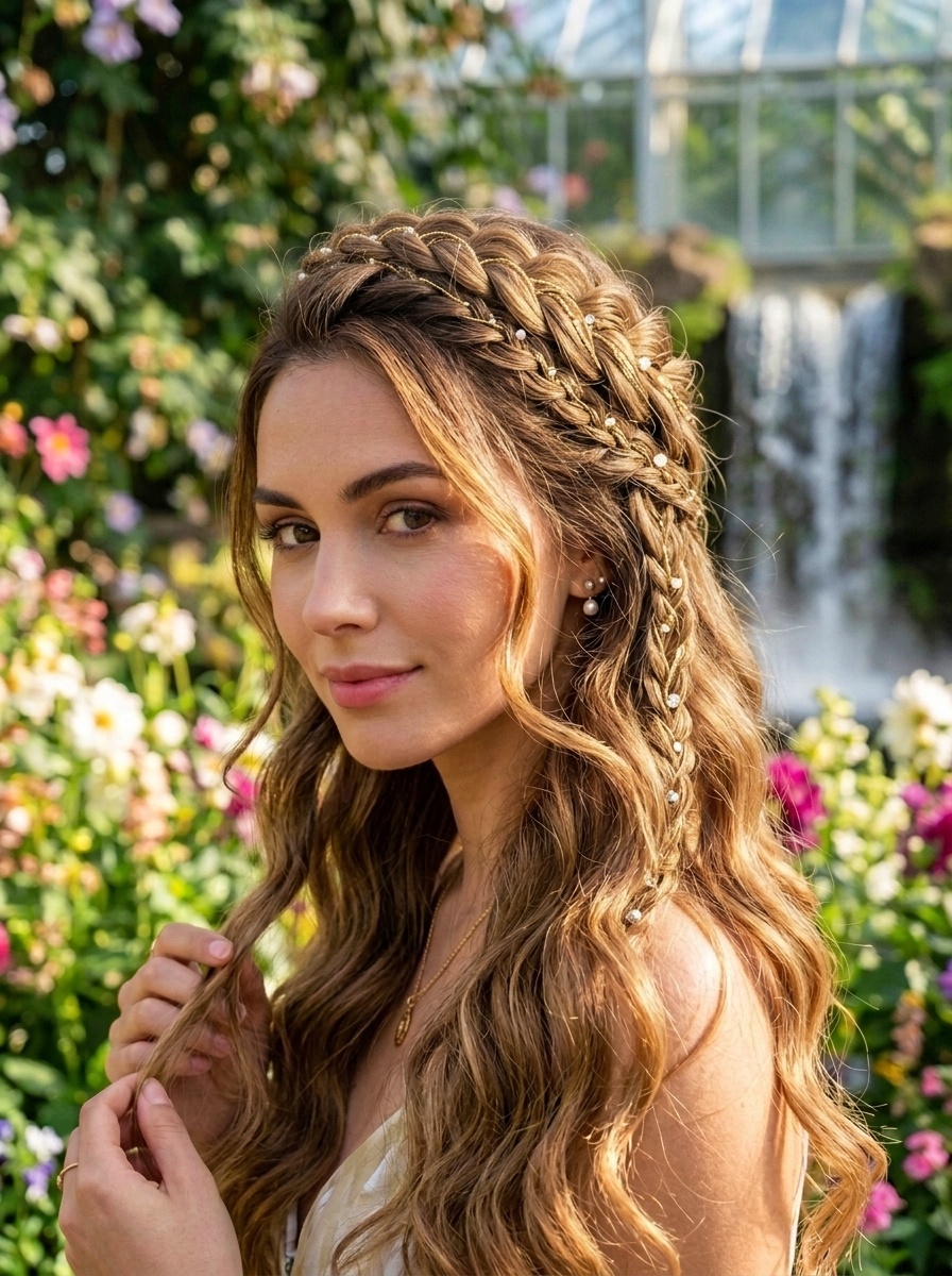 Regal Waterfall Braid