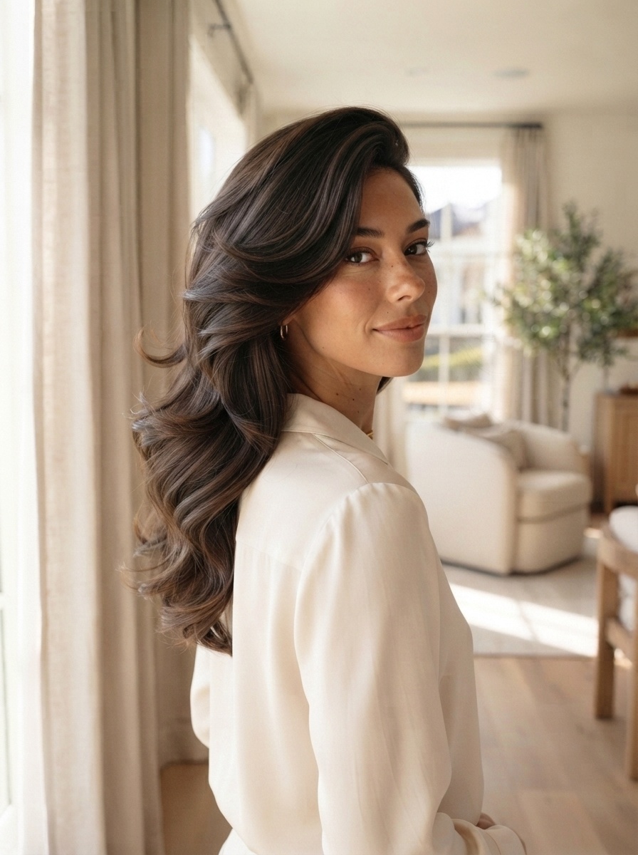 Side-Swept Sculpted Layers