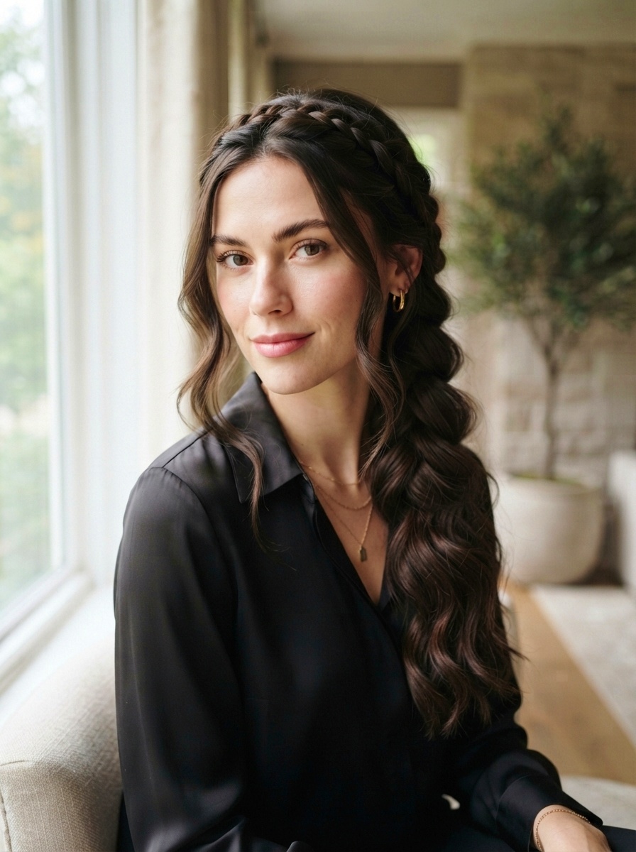 Water Wave Side Braid