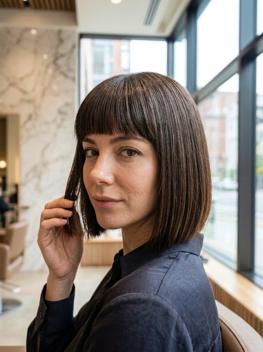 Signature Clean Line Hairstyle
