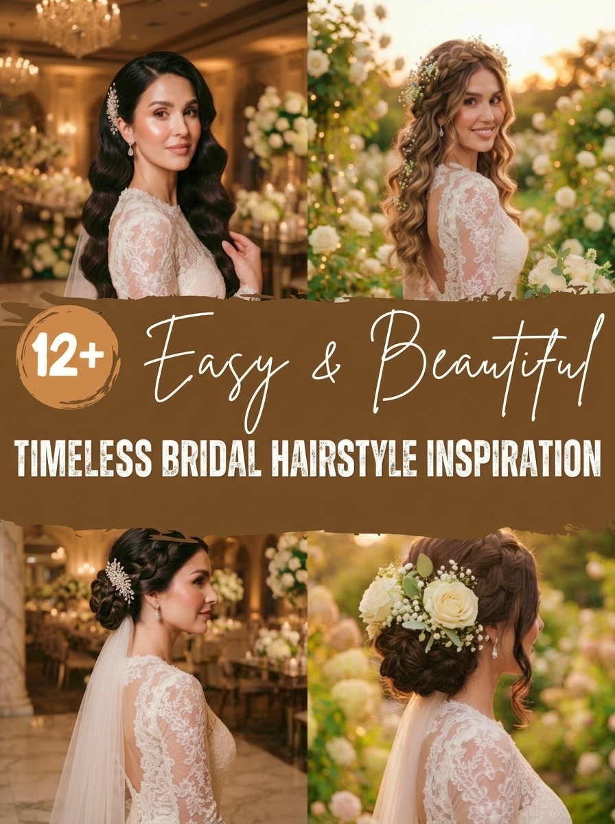 Timeless Bridal Hairstyle Inspiration