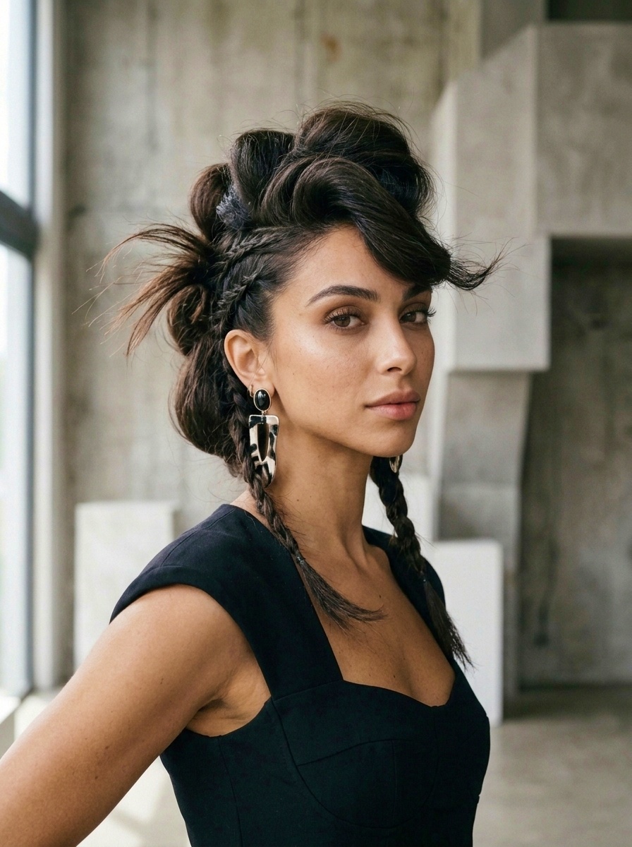 Modern Signature Statement Hairstyle