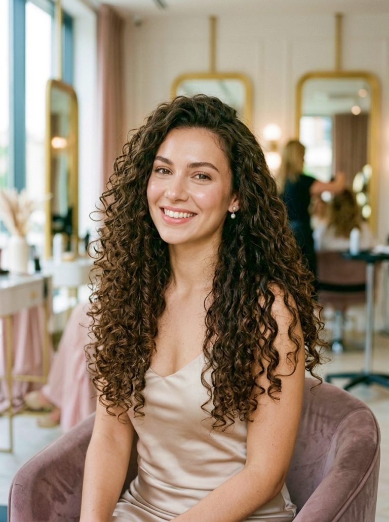 Classic Long Curly Hair Inspiration