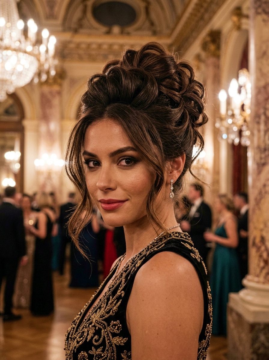 Dramatic Sculpted Updo