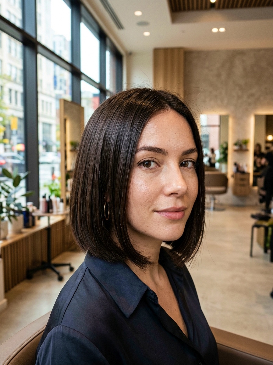 Precision Glass Bob Hairstyle