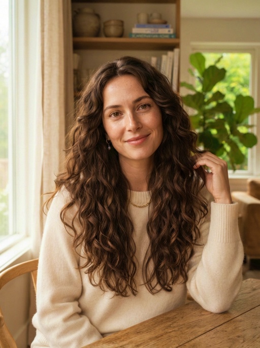 Whisper Curl Layered Hairstyle