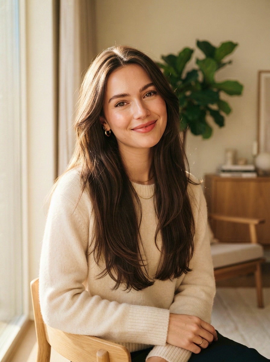 Weightless Contour Layered Hair