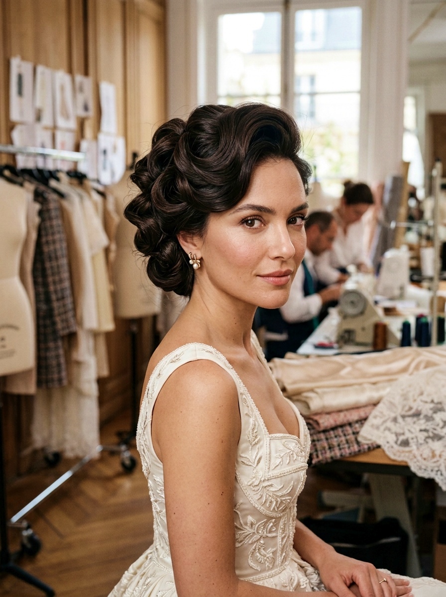 Sculpted Global Luxury Updo