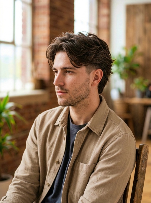 Modern Layered Undercut Hair