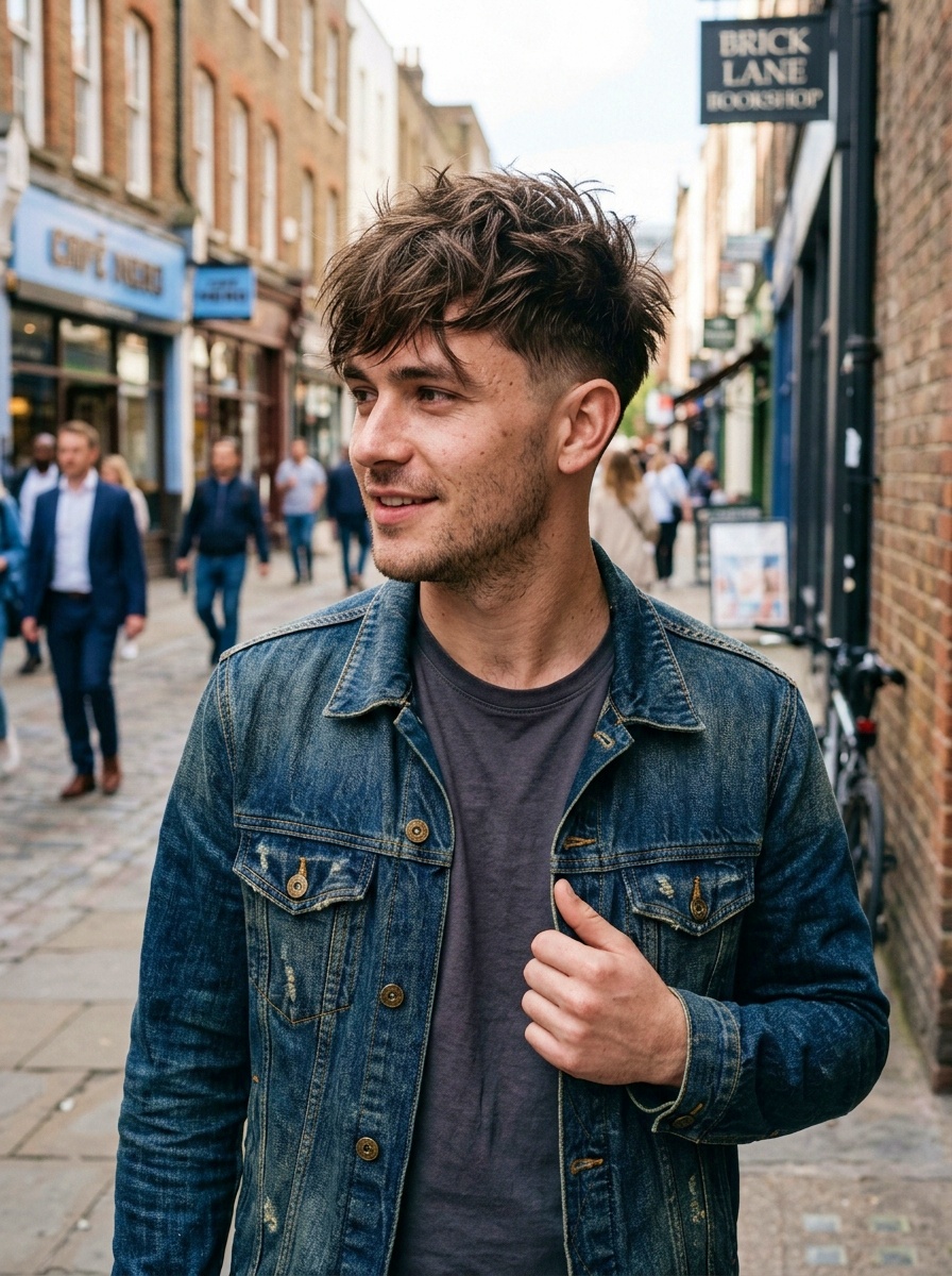 Messy Modern Layered Undercut Hair