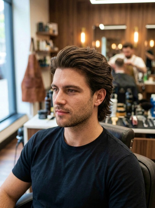 Beautiful Thick Layered Haircut