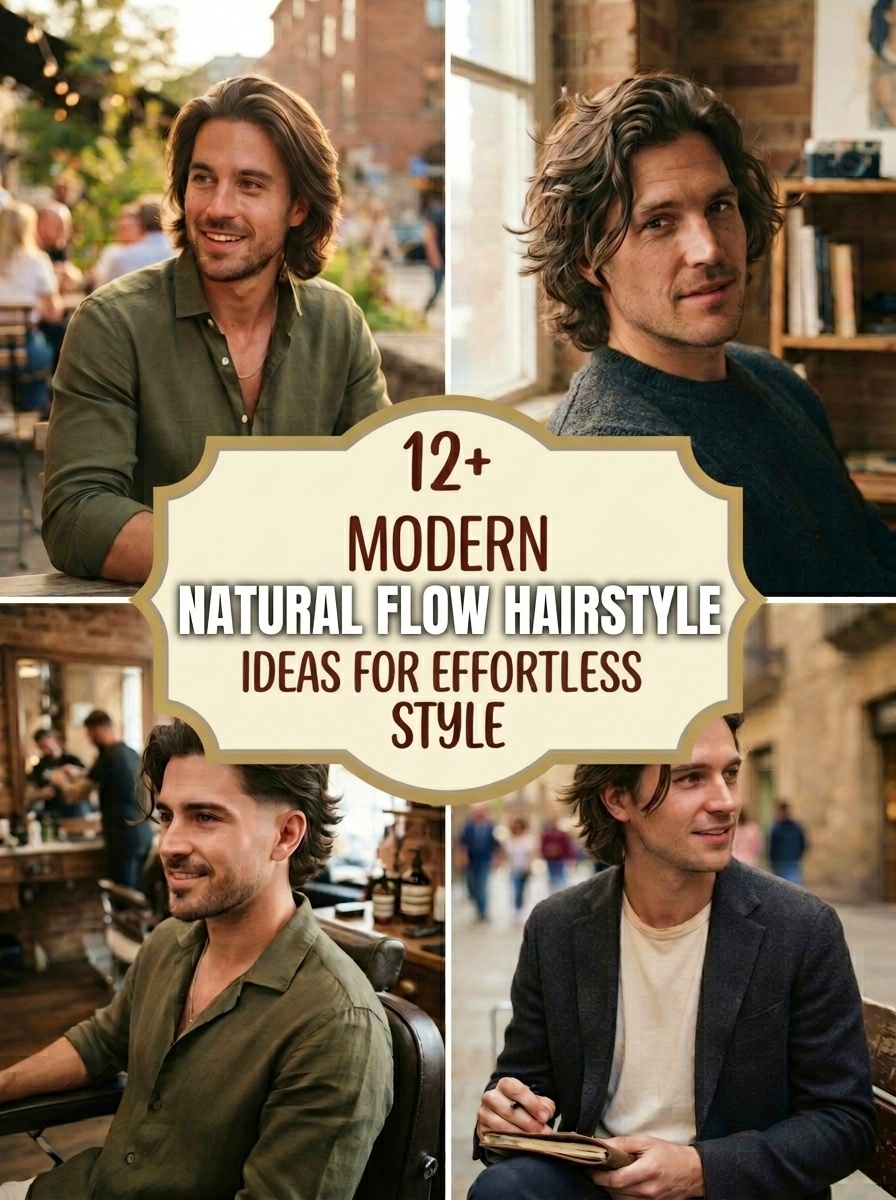 Modern Natural Flow Hairstyle Ideas For Effortless Style