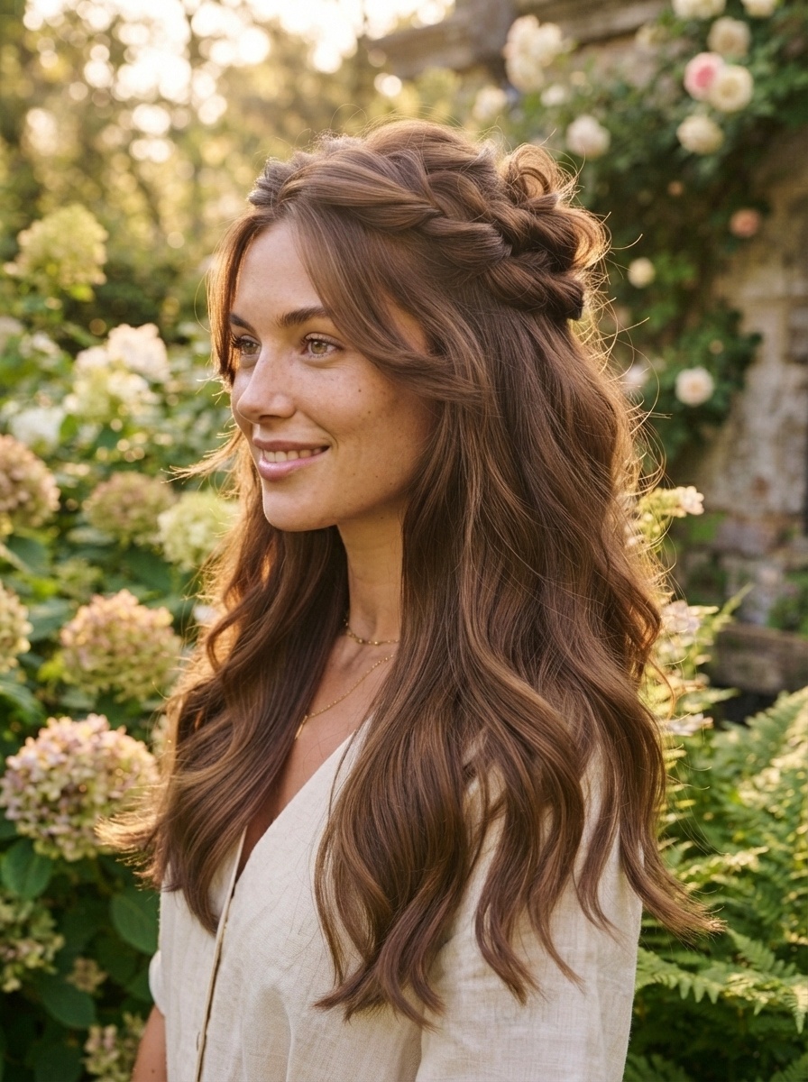 Ripple Half-Up Twist