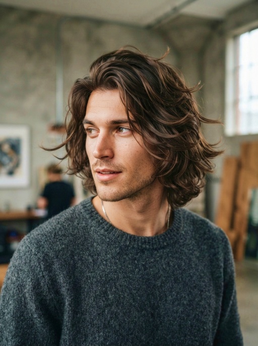 Modern Natural Flow Hairstyle