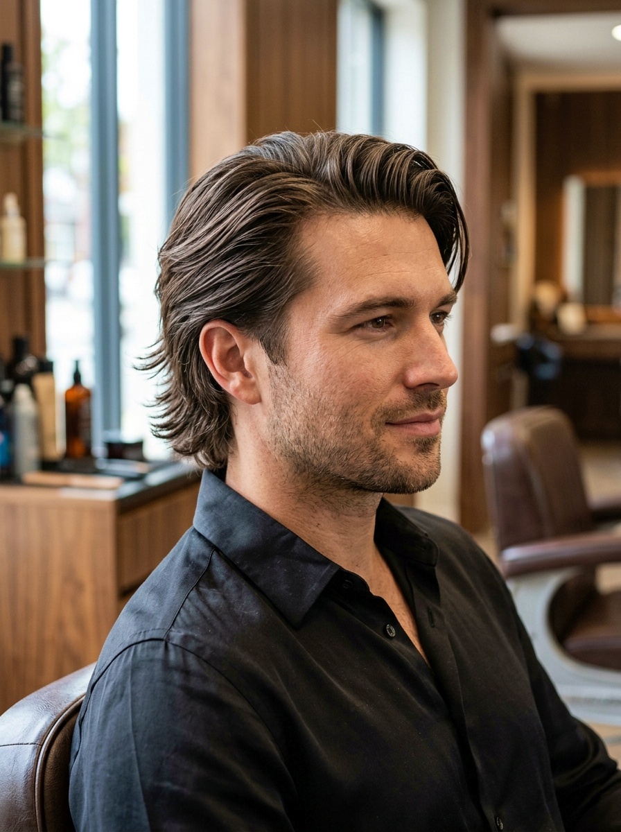 Modern Designer Wet-Look Flow