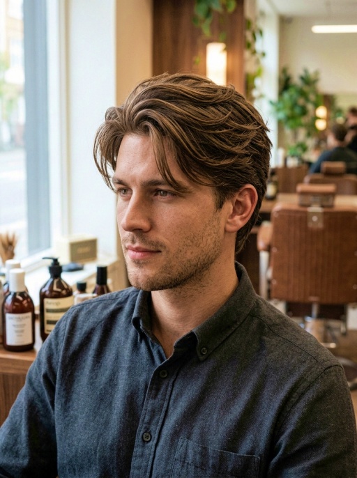 Signature Modern Linear Men's Haircut