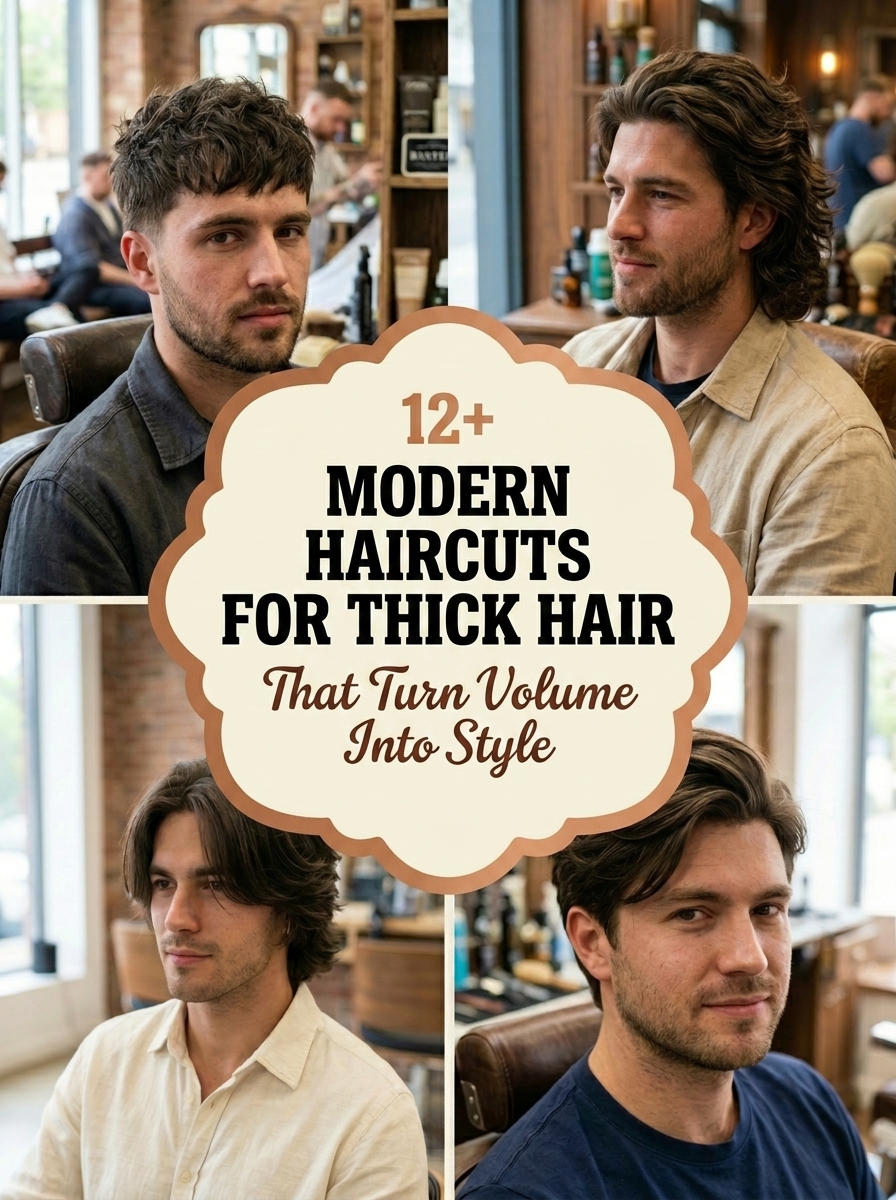 Modern Haircuts For Thick Hair That Turn Volume Into Style